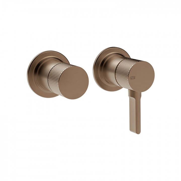 Gessi 58077 parte esterna miscelatore doccia a parete linea INCISO-