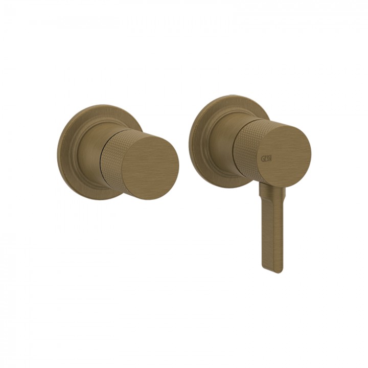 Gessi 58077 parte esterna miscelatore doccia a parete linea INCISO-