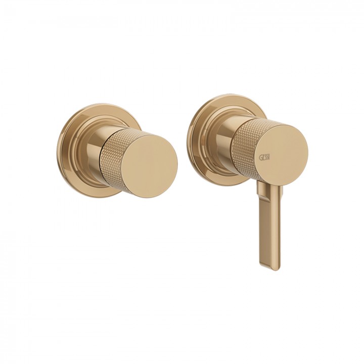 Gessi 58077 parte esterna miscelatore doccia a parete linea INCISO-
