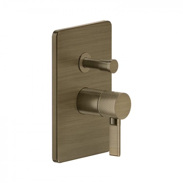 Gessi 58079 parte esterna miscelatore a parete 2 vie linea INCISO- Gessi 58079 parte esterna miscelatore a parete 2 vie linea INCISO-