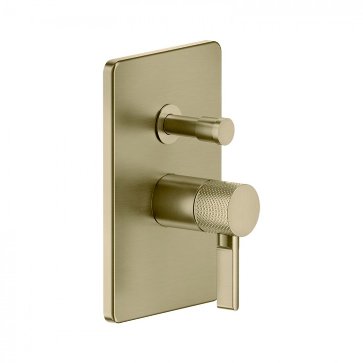 Gessi 58079 parte esterna miscelatore a parete 2 vie linea INCISO- Gessi 58079 parte esterna miscelatore a parete 2 vie linea INCISO-
