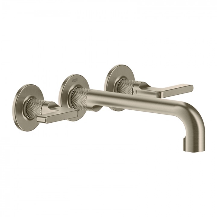 Gessi 58090 parte esterna gruppo lavabo a parete 3 fori linea INCISO-