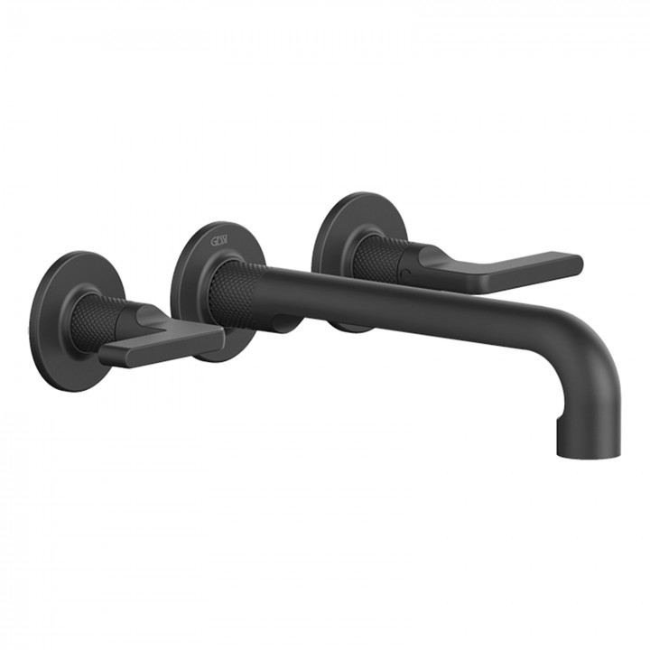 Gessi 58090 parte esterna gruppo lavabo a parete 3 fori linea INCISO-