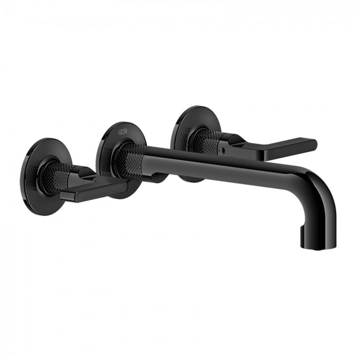 Gessi 58090 parte esterna gruppo lavabo a parete 3 fori linea INCISO-