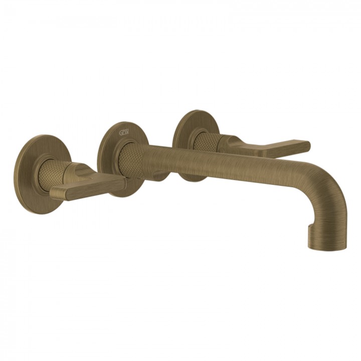 Gessi 58090 parte esterna gruppo lavabo a parete 3 fori linea INCISO-