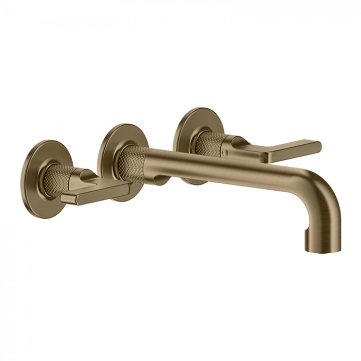 Gessi 58090 parte esterna gruppo lavabo a parete 3 fori linea INCISO-