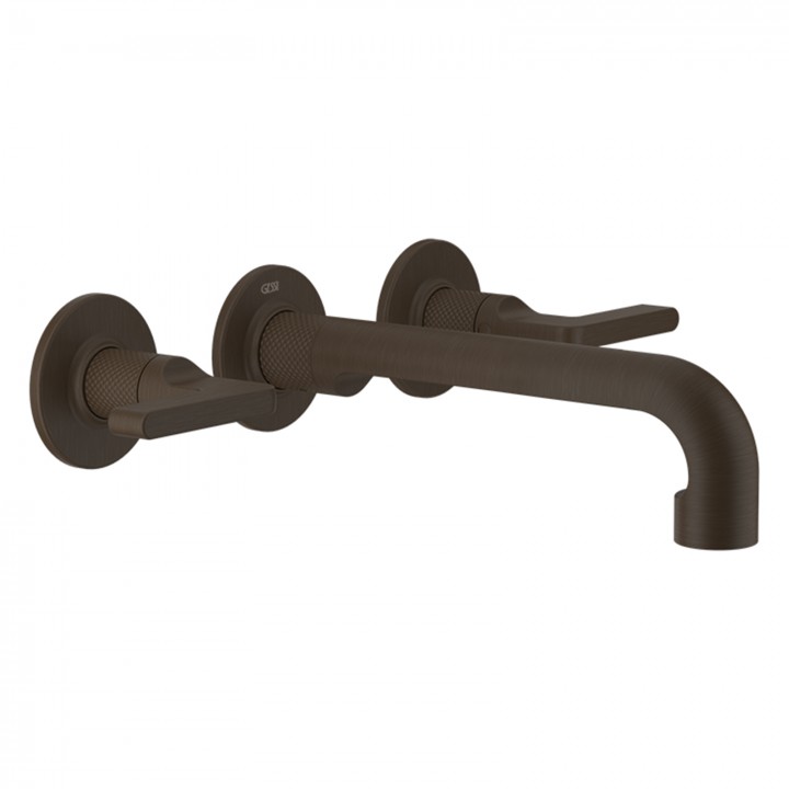 Gessi 58090 parte esterna gruppo lavabo a parete 3 fori linea INCISO-