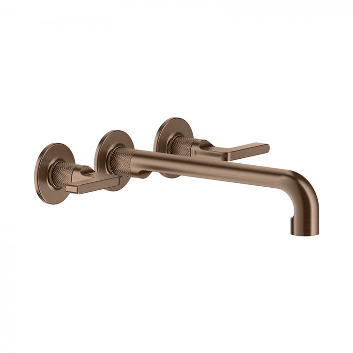 Gessi 58092 parte esterna gruppo lavabo a parete 3 fori linea INCISO-