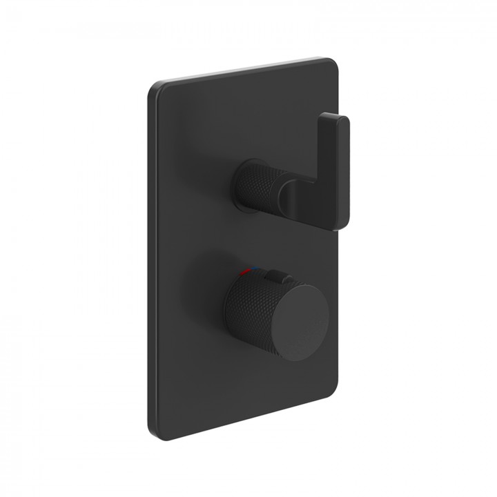 Gessi 58132 parte esterna miscelatore termostatico doccia a parete 1 via linea INCISO-