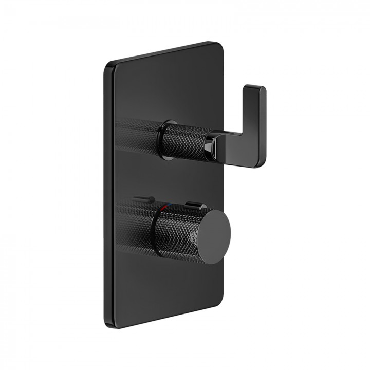 Gessi 58132 parte esterna miscelatore termostatico doccia a parete 1 via linea INCISO-
