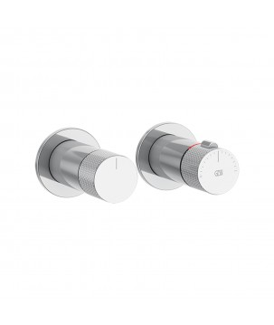 Gessi 58133 parte esterna miscelatore termostatico a parete 2 vie linea INCISO-