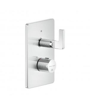 Gessi 58134 parte esterna miscelatore termostatico doccia a parete 2 vie linea INCISO-