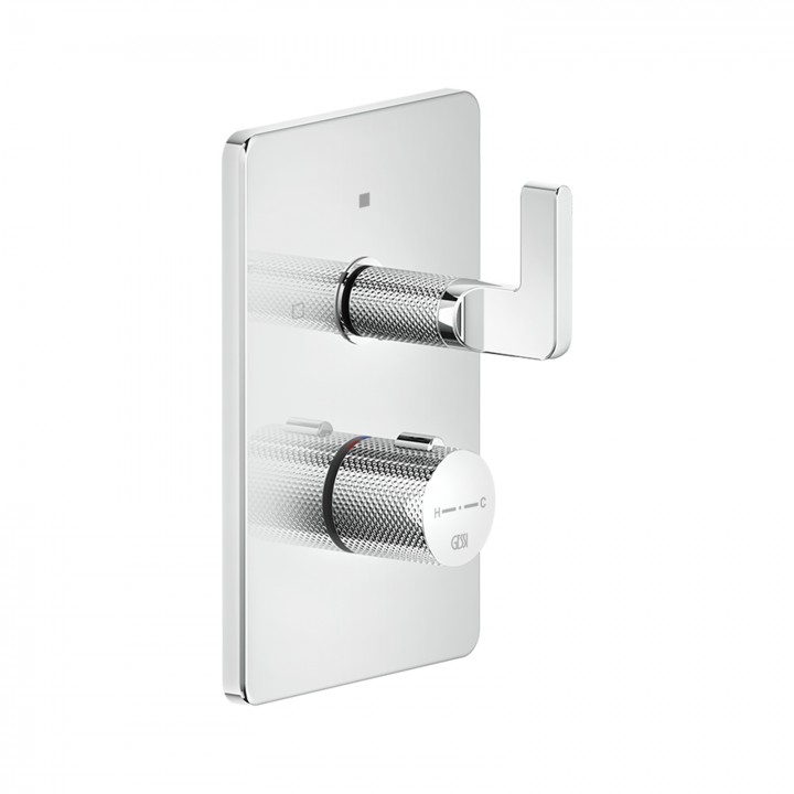 Gessi 58134 parte esterna miscelatore termostatico doccia a parete 2 vie linea INCISO-