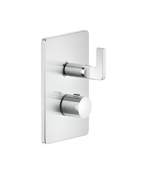 Gessi 58136 parte esterna miscelatore termostatico doccia a parete 3 vie linea INCISO-
