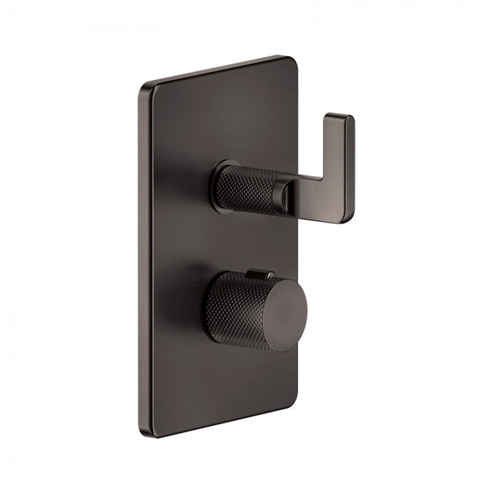 Gessi 58136 parte esterna miscelatore termostatico doccia a parete 3 vie linea INCISO-