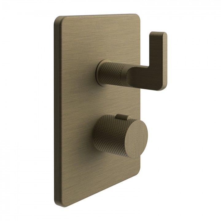 Gessi 58136 parte esterna miscelatore termostatico doccia a parete 3 vie linea INCISO-