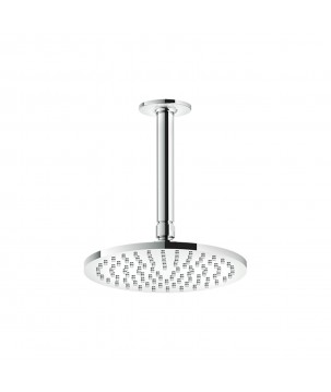 Gessi 58150 soffione anticalcare a soffitto braccio altezza personalizzabile linea INCISO-