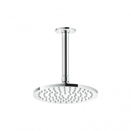 Gessi 58150 soffione anticalcare a soffitto braccio altezza personalizzabile linea INCISO-