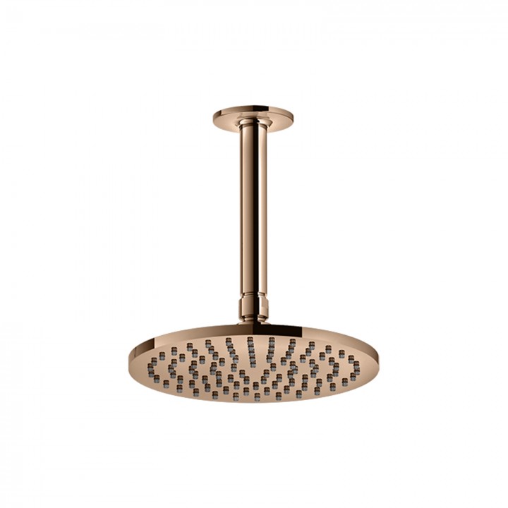 Gessi 58150 soffione anticalcare a soffitto braccio altezza personalizzabile linea INCISO-