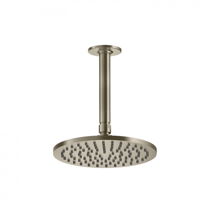 Gessi 58150 soffione anticalcare a soffitto braccio altezza personalizzabile linea INCISO-