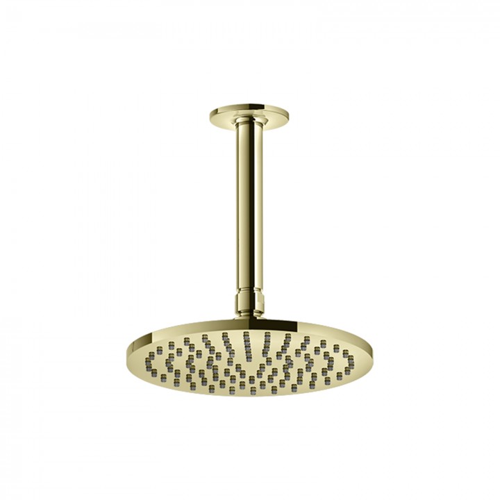 Gessi 58150 soffione anticalcare a soffitto braccio altezza personalizzabile linea INCISO-