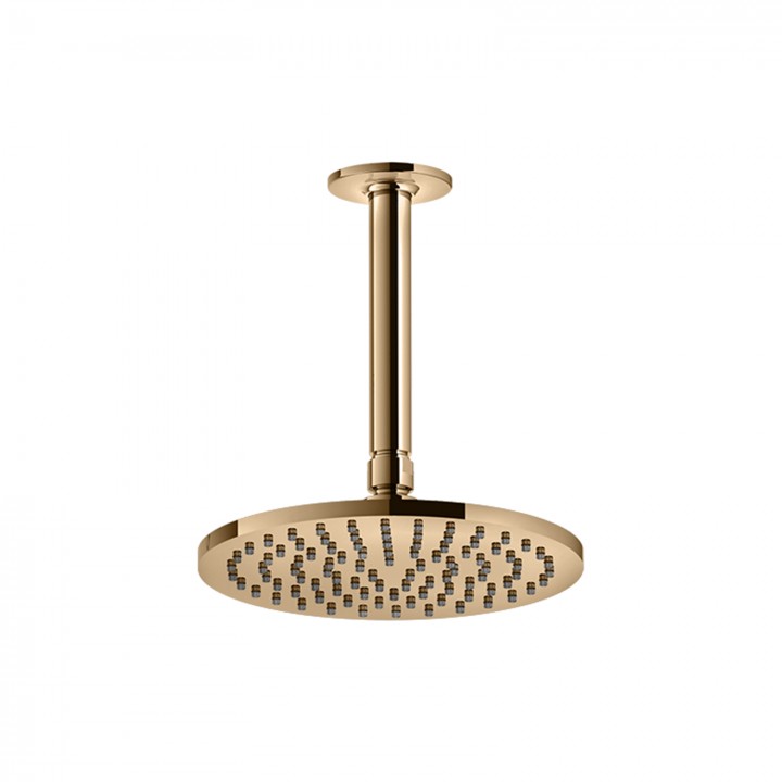 Gessi 58150 soffione anticalcare a soffitto braccio altezza personalizzabile linea INCISO-