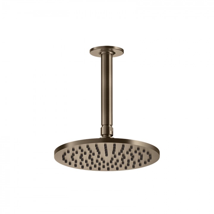 Gessi 58150 soffione anticalcare a soffitto braccio altezza personalizzabile linea INCISO-