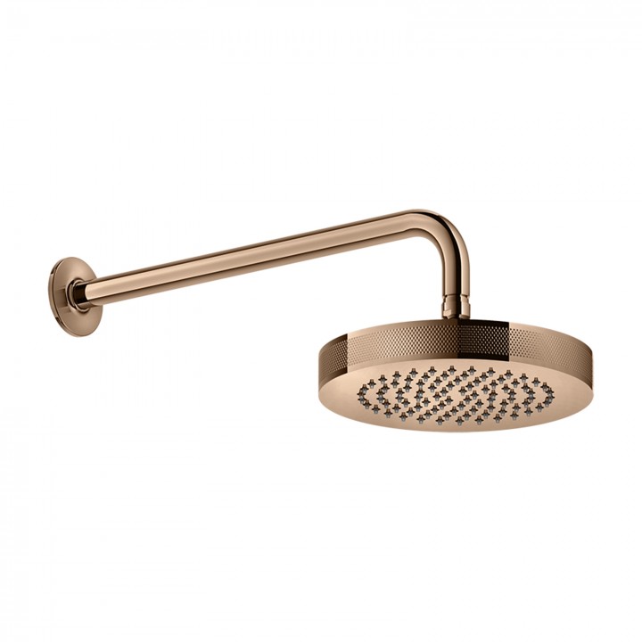 Gessi 58185 soffione anticalcare a parete orientabile linea INCISO-