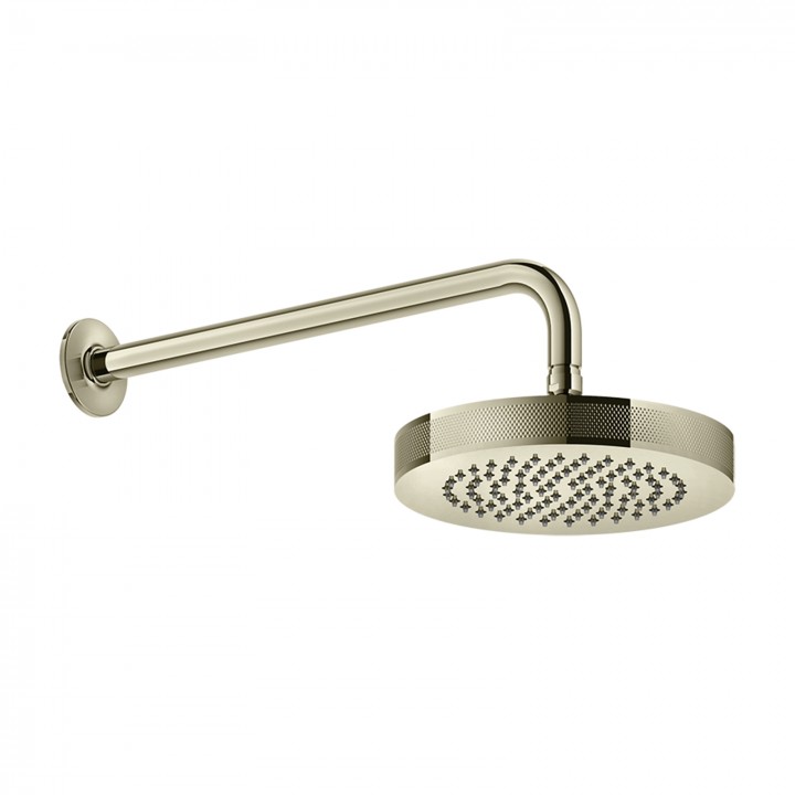 Gessi 58185 soffione anticalcare a parete orientabile linea INCISO-