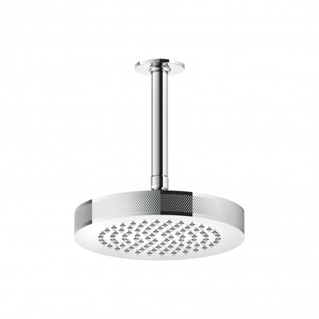 Gessi 58188 soffione anticalcare a soffitto braccio altezza personalizzabile linea INCISO-