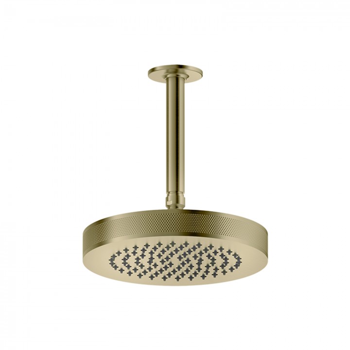 Gessi 58188 soffione anticalcare a soffitto braccio altezza personalizzabile linea INCISO-