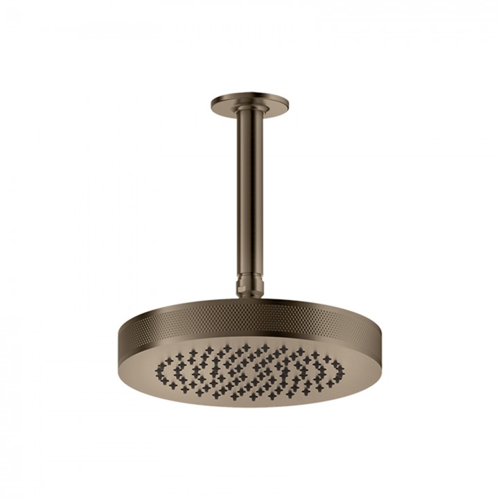 Gessi 58188 soffione anticalcare a soffitto braccio altezza personalizzabile linea INCISO-