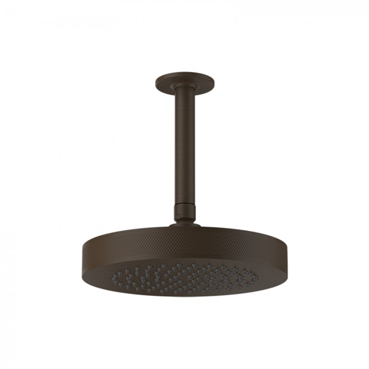 Gessi 58188 soffione anticalcare a soffitto braccio altezza personalizzabile linea INCISO-