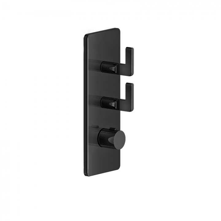 Gessi 58204 parte esterna miscelatore termostatico alta portata a parete linea INCISO- Gessi 58204 parte esterna miscelatore termostatico alta portata a parete linea INCISO-