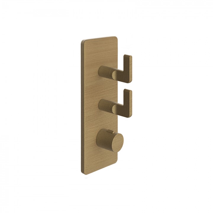 Gessi 58204 parte esterna miscelatore termostatico alta portata a parete linea INCISO- Gessi 58204 parte esterna miscelatore termostatico alta portata a parete linea INCISO-