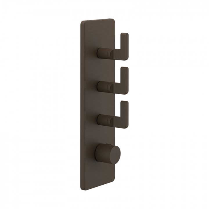 Gessi 58206 parte esterna miscelatore termostatico alta portata a parete linea INCISO- Gessi 58206 parte esterna miscelatore termostatico alta portata a parete linea INCISO-