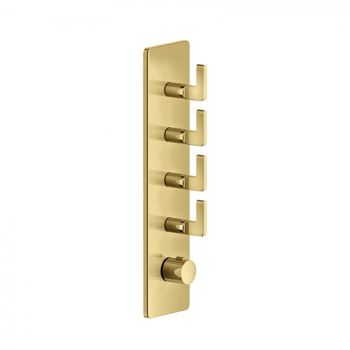 Gessi 58208 parte esterna miscelatore termostatico alta portata a parete linea INCISO-