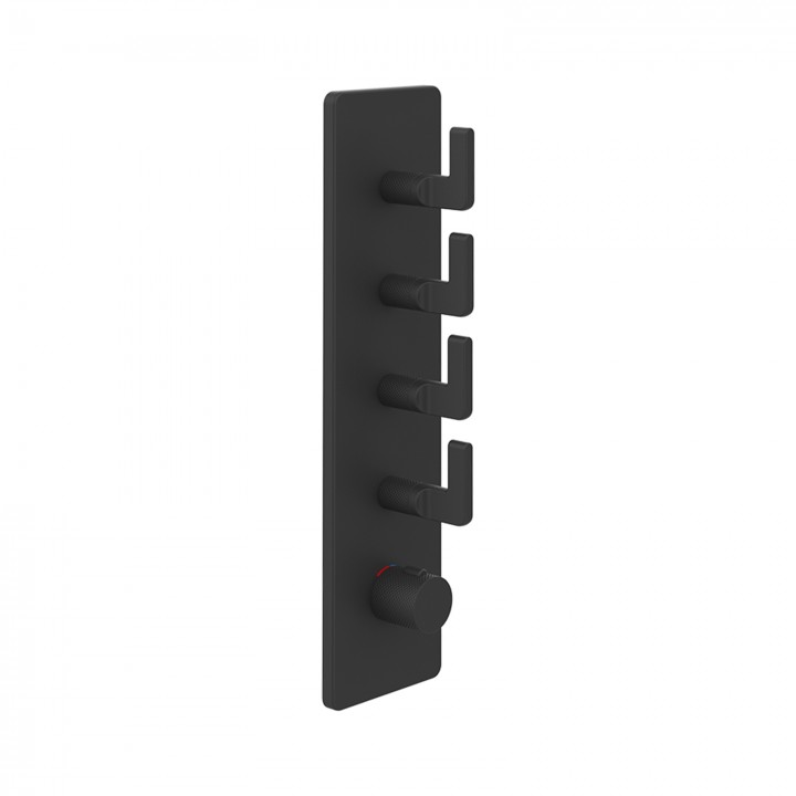 Gessi 58208 parte esterna miscelatore termostatico alta portata a parete linea INCISO- Gessi 58208 parte esterna miscelatore termostatico alta portata a parete linea INCISO-