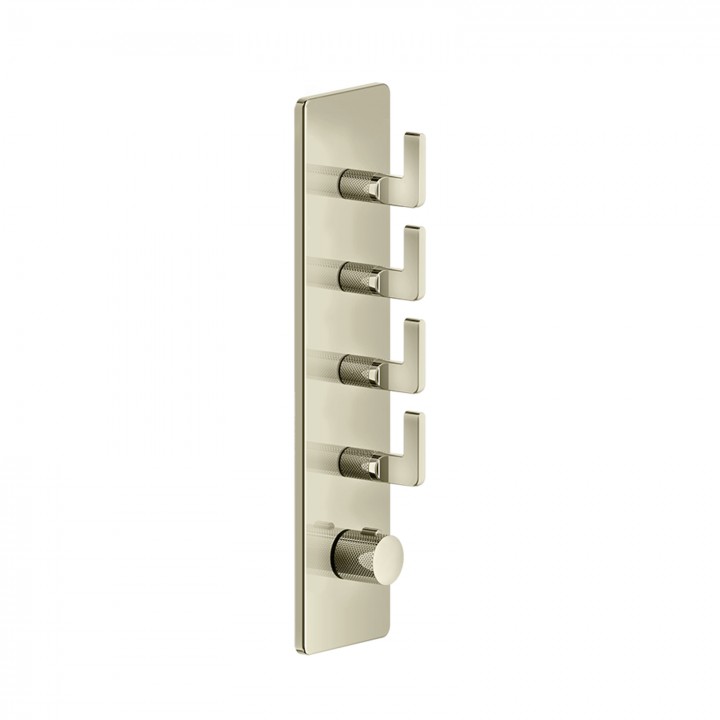 Gessi 58208 parte esterna miscelatore termostatico alta portata a parete linea INCISO- Gessi 58208 parte esterna miscelatore termostatico alta portata a parete linea INCISO-