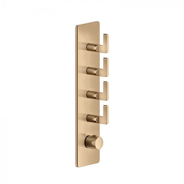 Gessi 58208 parte esterna miscelatore termostatico alta portata a parete linea INCISO-