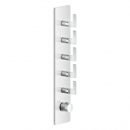 Gessi 58210 parte esterna miscelatore termostatico alta portata a parete linea INCISO-