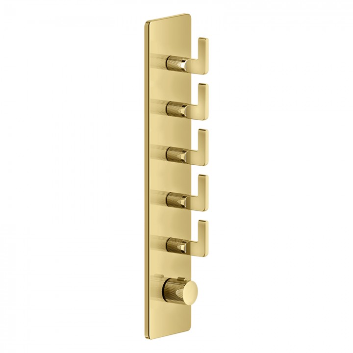 Gessi 58210 parte esterna miscelatore termostatico alta portata a parete linea INCISO- Gessi 58210 parte esterna miscelatore termostatico alta portata a parete linea INCISO-