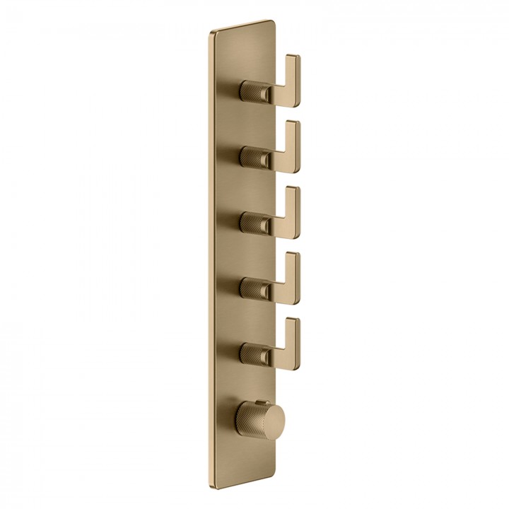 Gessi 58210 parte esterna miscelatore termostatico alta portata a parete linea INCISO- Gessi 58210 parte esterna miscelatore termostatico alta portata a parete linea INCISO-