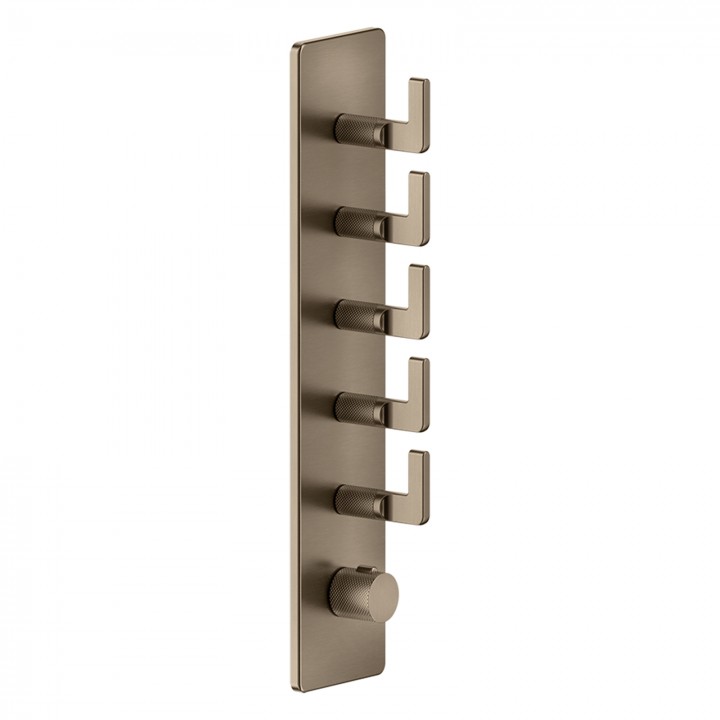 Gessi 58210 parte esterna miscelatore termostatico alta portata a parete linea INCISO-