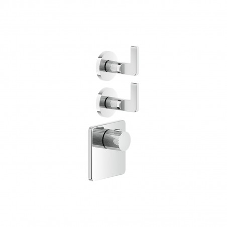 Gessi 58214 parte esterna miscelatore termostatico alta portata a parete linea INCISO-
