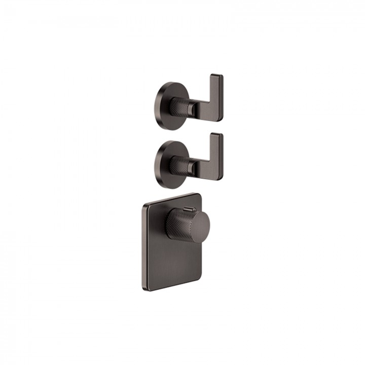 Gessi 58214 parte esterna miscelatore termostatico alta portata a parete linea INCISO-