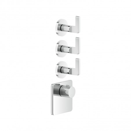 Gessi 58216 parte esterna miscelatore termostatico alta portata a parete linea INCISO-