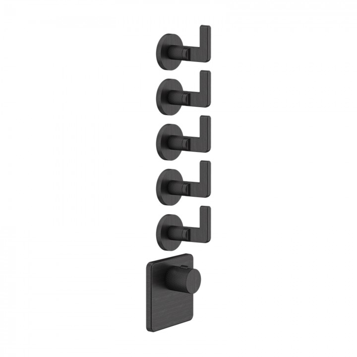 Gessi 58220 parte esterna miscelatore termostatico alta portata a parete linea INCISO-