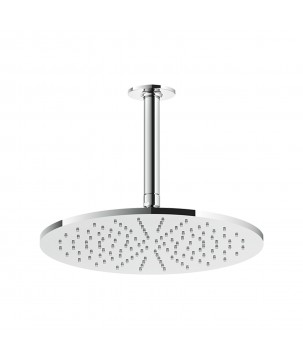 Gessi 58250 soffione anticalcare a soffitto braccio altezza personalizzabile linea INCISO-