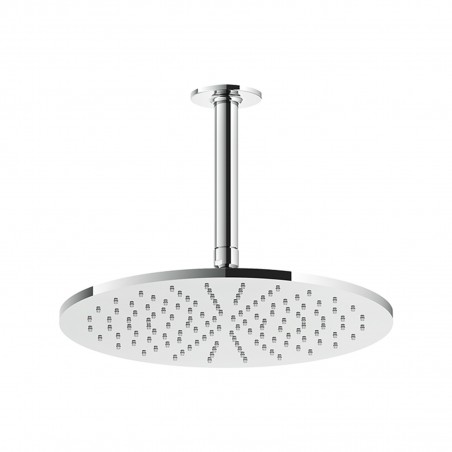 Gessi 58250 soffione anticalcare a soffitto braccio altezza personalizzabile linea INCISO-